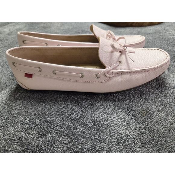 Marc Joseph New York Blush Pink Flats Size 11 With Bow Detail - Picture 7 of 8